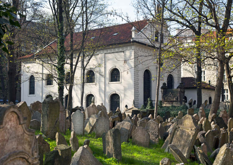 židovský hřbitov a Klausova synagoga