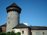 Středověký gotický hrad Sovinec je mohutně opevněná pevnost