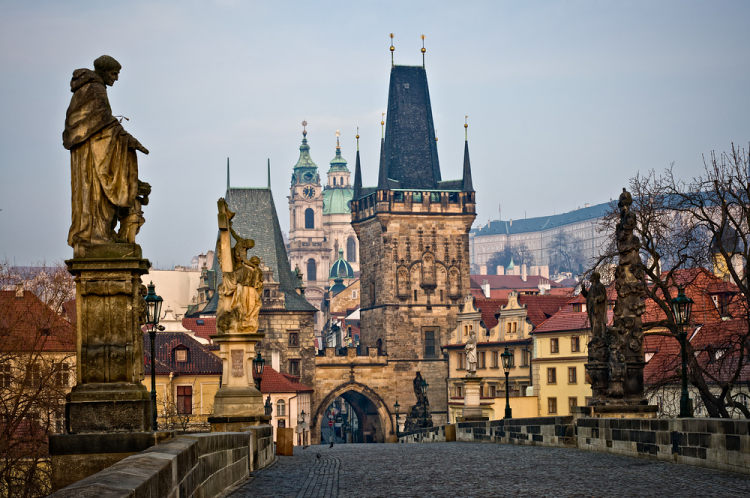 Praha - Malostranské mostecké věže
